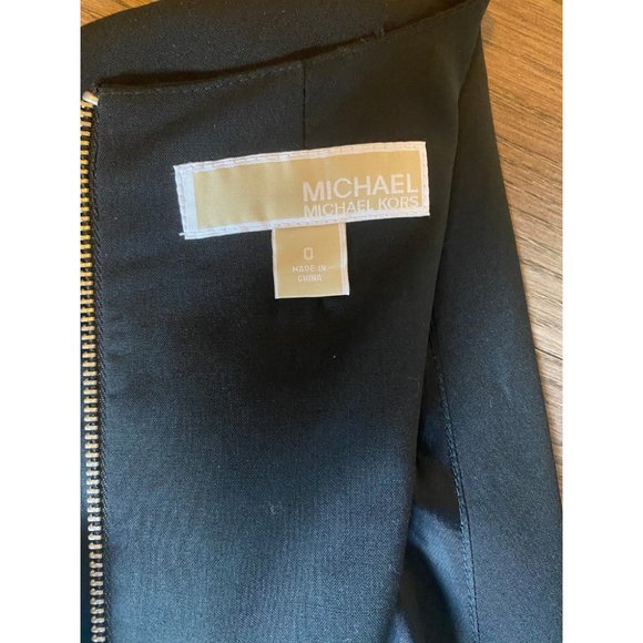 MICHAEL Michael Kors Black faux wrap dress - Picture 8 of 8